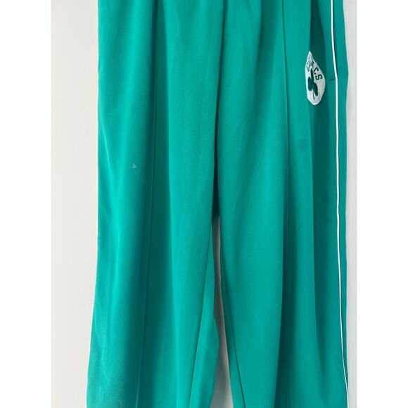 Vintage Reebok NBA Celtics Wide Leg Track Pant Green Size 3XL - Picture 3 of 7
